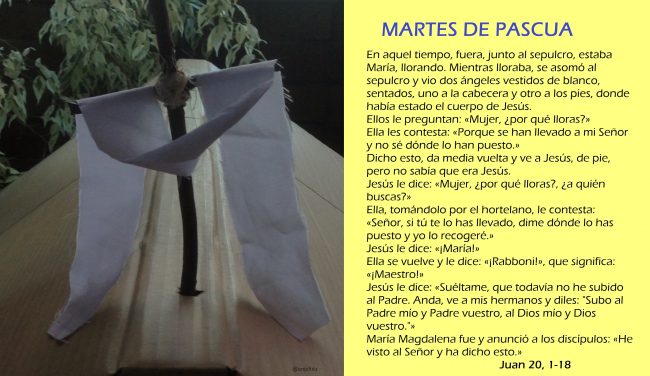 c0407 Martes Pascua Juan 20, 1-18